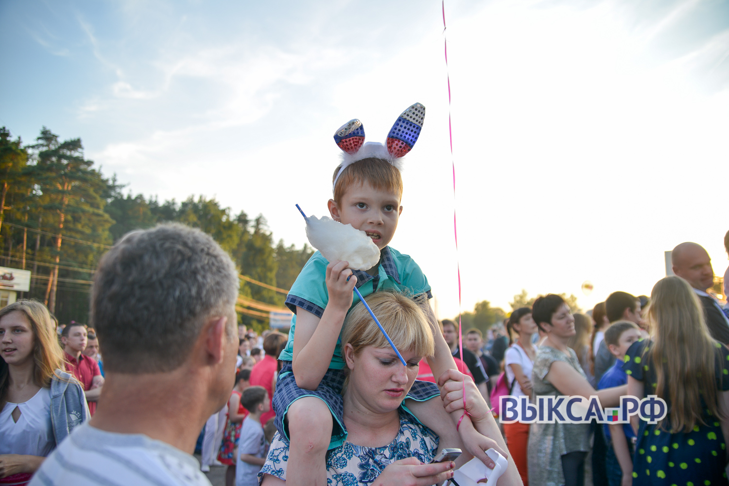 Певица Слава выступила на День города и металлурга в Выксе